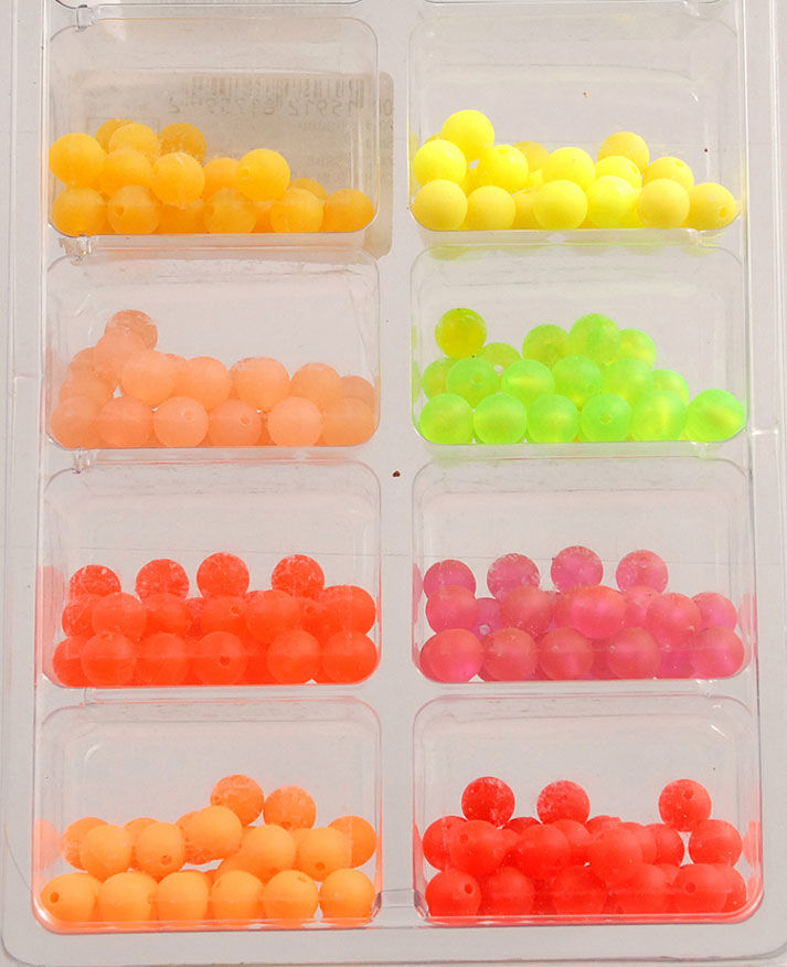 Triple S Sporting Supplies. ZAK SALMON ROE BEAD - 8MM 8 ASSORTED COLORS ...